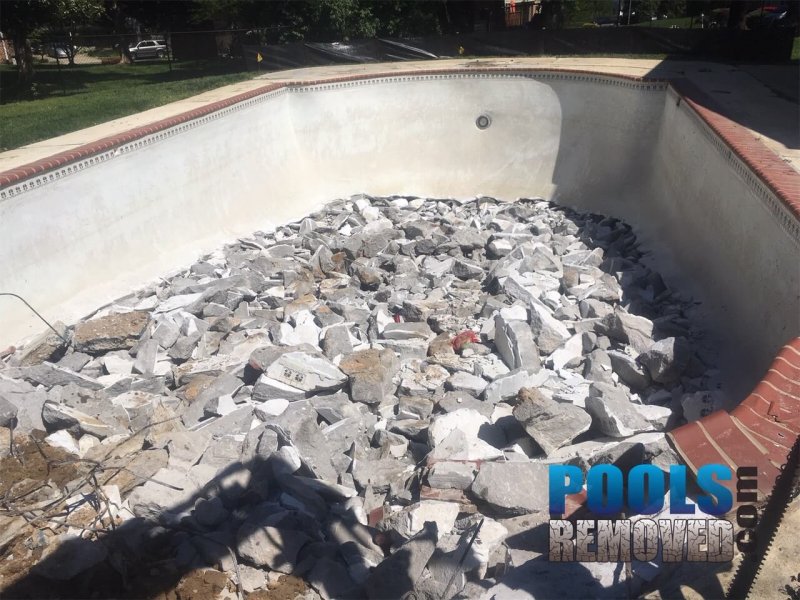 residential pool removal in Maryland