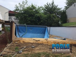 Pool removal baltimore Maryland MD