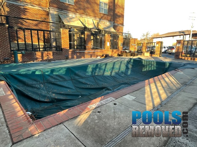 Virginia swimming pool removal service