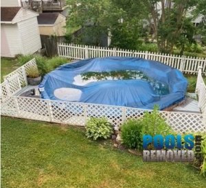 Above ground pool removal Maryland